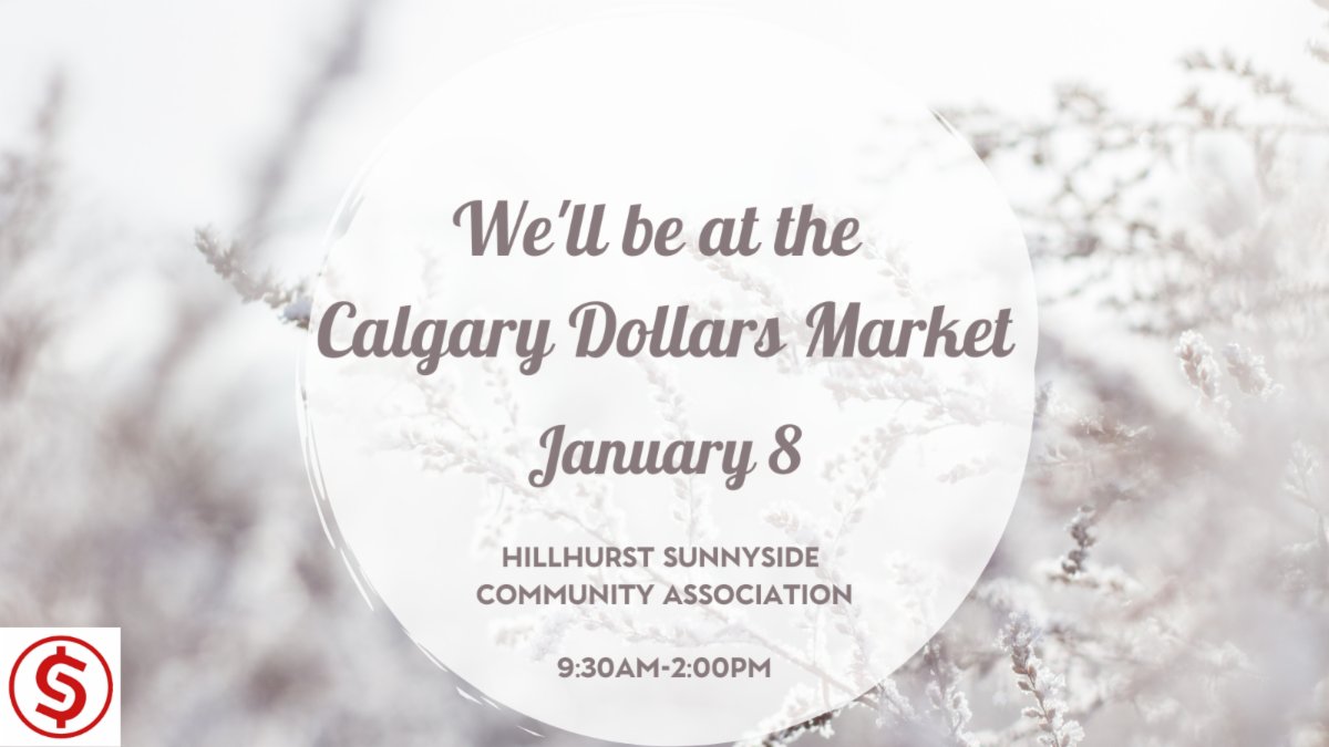Come visit us <a href="/hillhurstsunny/">Hillhurst Sunnyside</a> for the C$ Market! Saturday from 9:30a-2pm! Delightful local goods for up to 100% C$

#yyclocal #buylocalyyc <a href="/belocalyyc/">@BeLocal</a> @corisefoods  #yycevents #calgaryevents #calgary #yyc #supportlocal #shoplocalyyc #yycfood #calgaryfood #yycdrinks #yyceats