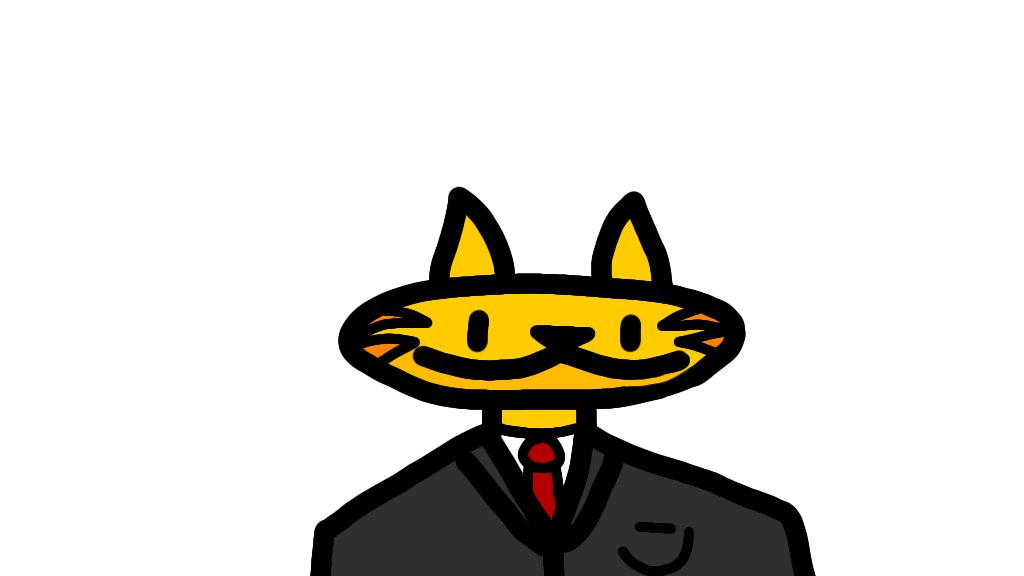 elfabri_z's tweet photo. Re-hice el dibujo ese del gato con un traje y ademas le puse nombre,se llama Klaus porque asi se llama el gato de mi hermana 🙀 https://t.co/IBpWwTixZw