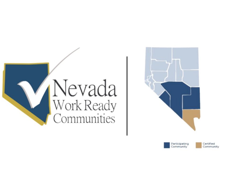 #ClarkCounty is an ACT Work-Ready Community - initially certified in May of 2019 and the effort is now expanding!  

Today, #LincolnCounty, #EsmeraldaCounty, and #NyeCounty officially join the #WorkReadyCommunities initiative in #Nevada✔️
 
Learn more workreadycommunities.org/NV