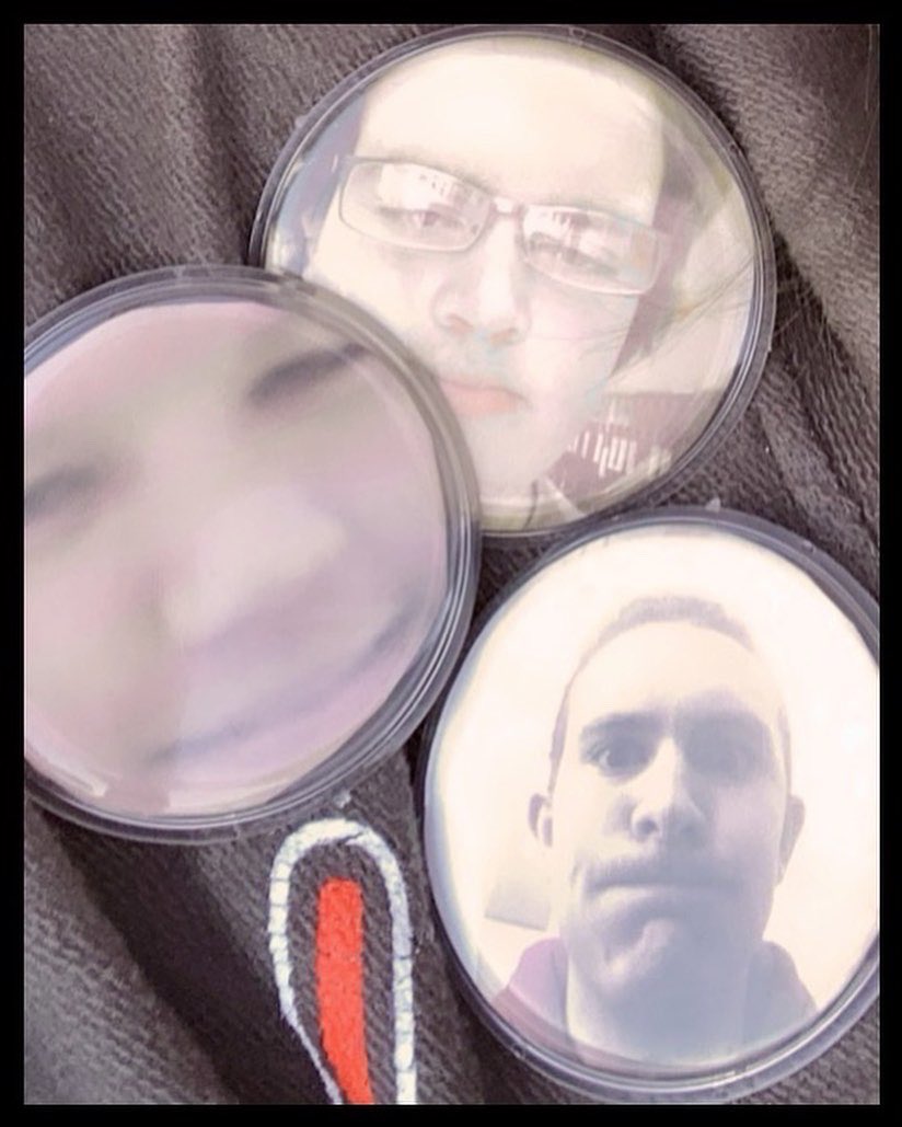 Had to show ❤️ at Peyton’s 1st Varsity 🎳 Match…
So, He, and two of his friends, picked out the pictures for me to put on buttons. 
Their pics….🤦🏼‍♀️😂