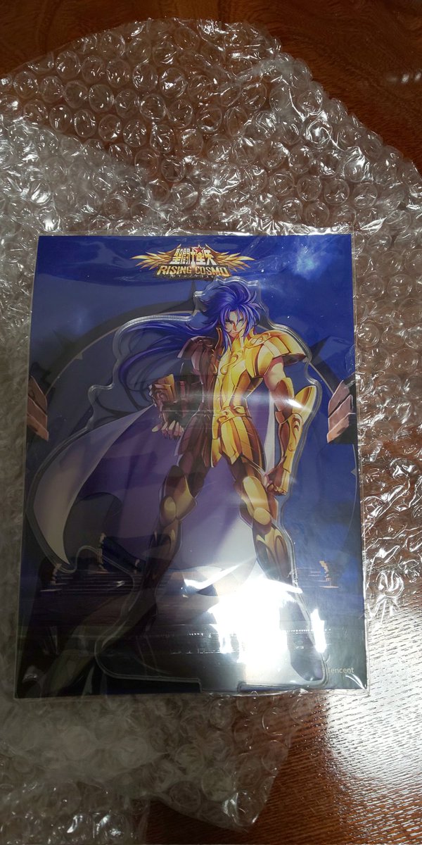 mimimi4141411's tweet photo. ライコスとJRAから届いた当選物✨やっと開けました👍️
アクリルスタンド(サガ)に
ヤッターホースのぬいぐるみ🐴

アクリルスタンドですが
サガ様大好きで大事にしてくれる方がいればお譲りしますよー！
もちろん、無償✨(* ´ ▽ ` *)ﾉ
ヤッターホースはあげませんw🤣 https://t.co/X115HzHI5E