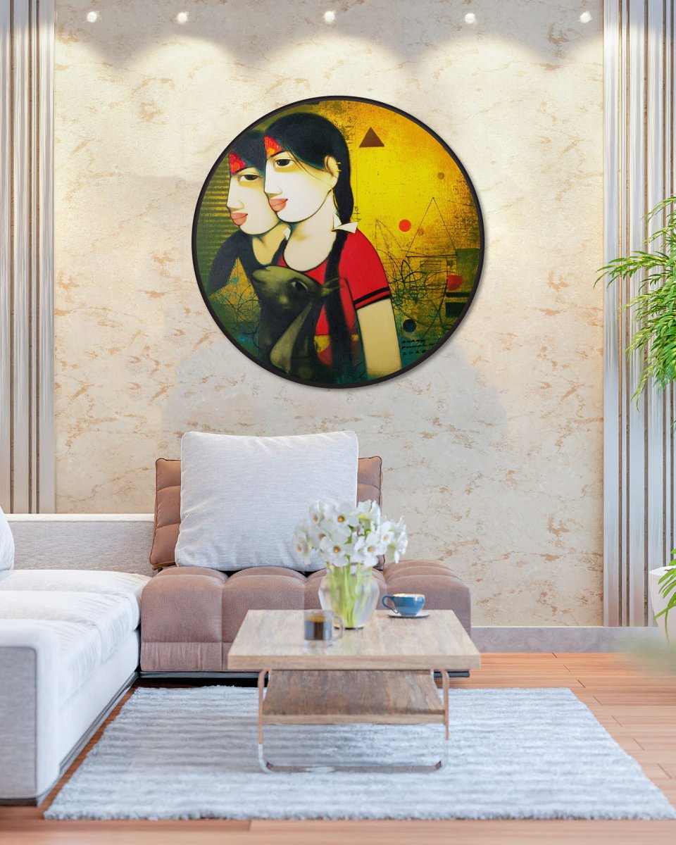 ArtZolo's tweet photo. Panchal’s paintings are quite narrative. In most of his paintings we see the figures enjoying each other’s company. 

Shop at https://t.co/yn95SZGFoT

#acrylicpainting #religiouspainting #anandpanchal #canvas #art #painting https://t.co/Tf9DagO66s