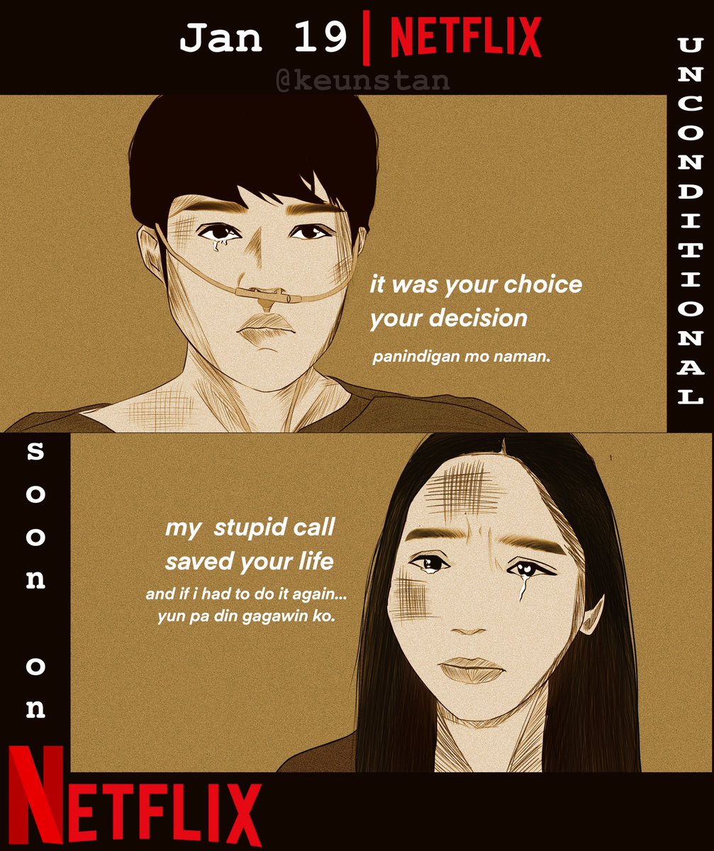 keunstan's tweet photo. Unconditional Poster fanart v2.
A story of four kids who will go adulting sooner than they expected.
Genre: Family Drama
Episodes: 10
Casts : @elijahcanlas_ #SharleneSanPedro #AngellieSanoy #JMCanlas
Sharlene San Pedro
@theideafirst_co
@Netflix_PH https://t.co/j9LlJY0Kyw