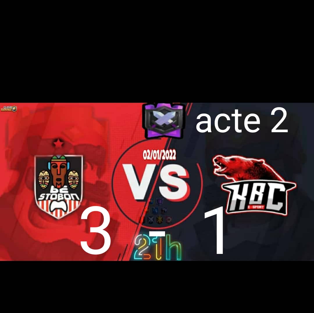 StobonOfficial's tweet photo. Victoire de Stobon, 3 - 1, face à KBC. Gg Faysal et Vlad, MVP incontestable https://t.co/oqDVizzQTk