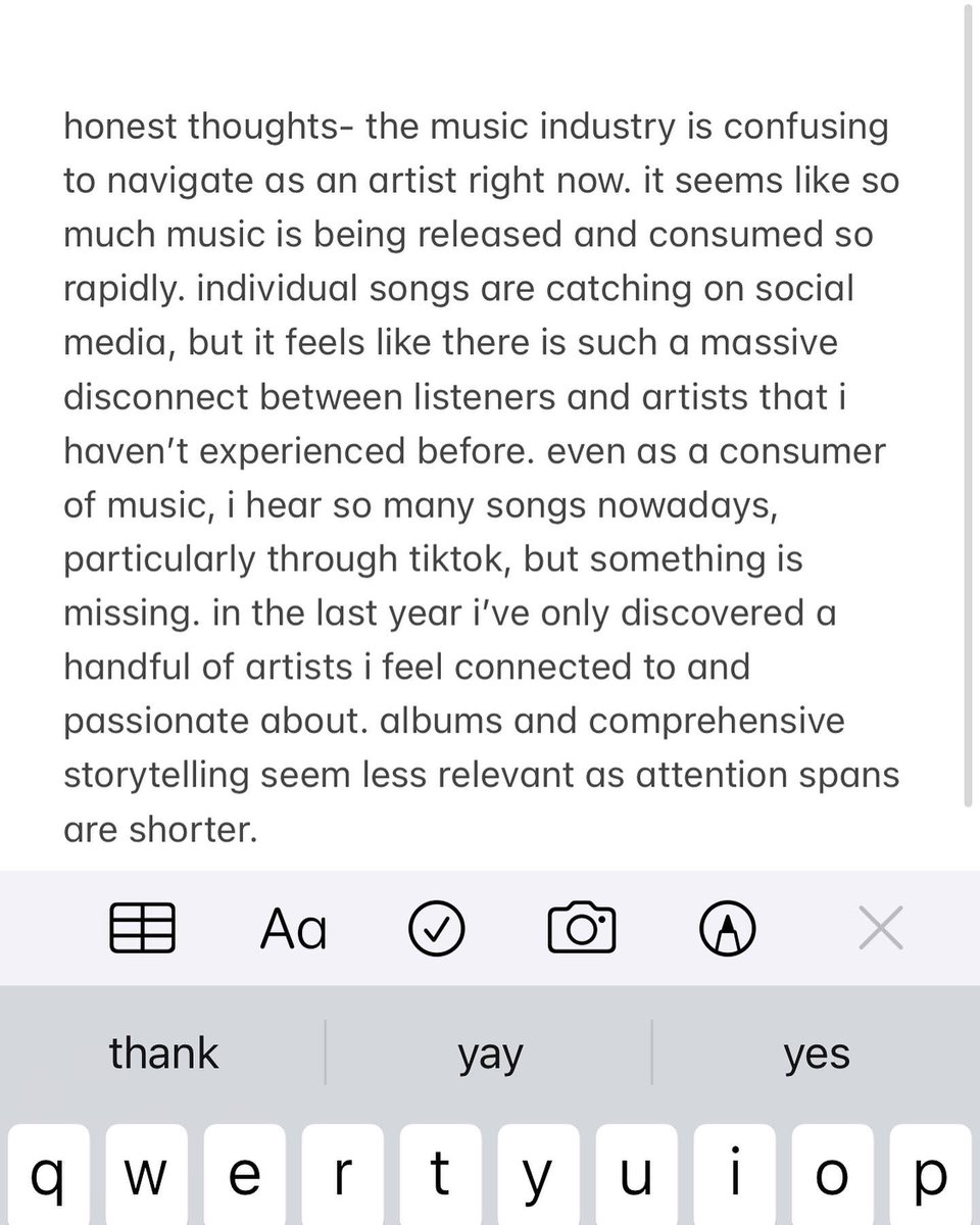 chelseacutler's tweet image. some thoughts. scary to post this but would rather be honest as i imagine this is something a lot of people might feel lately.