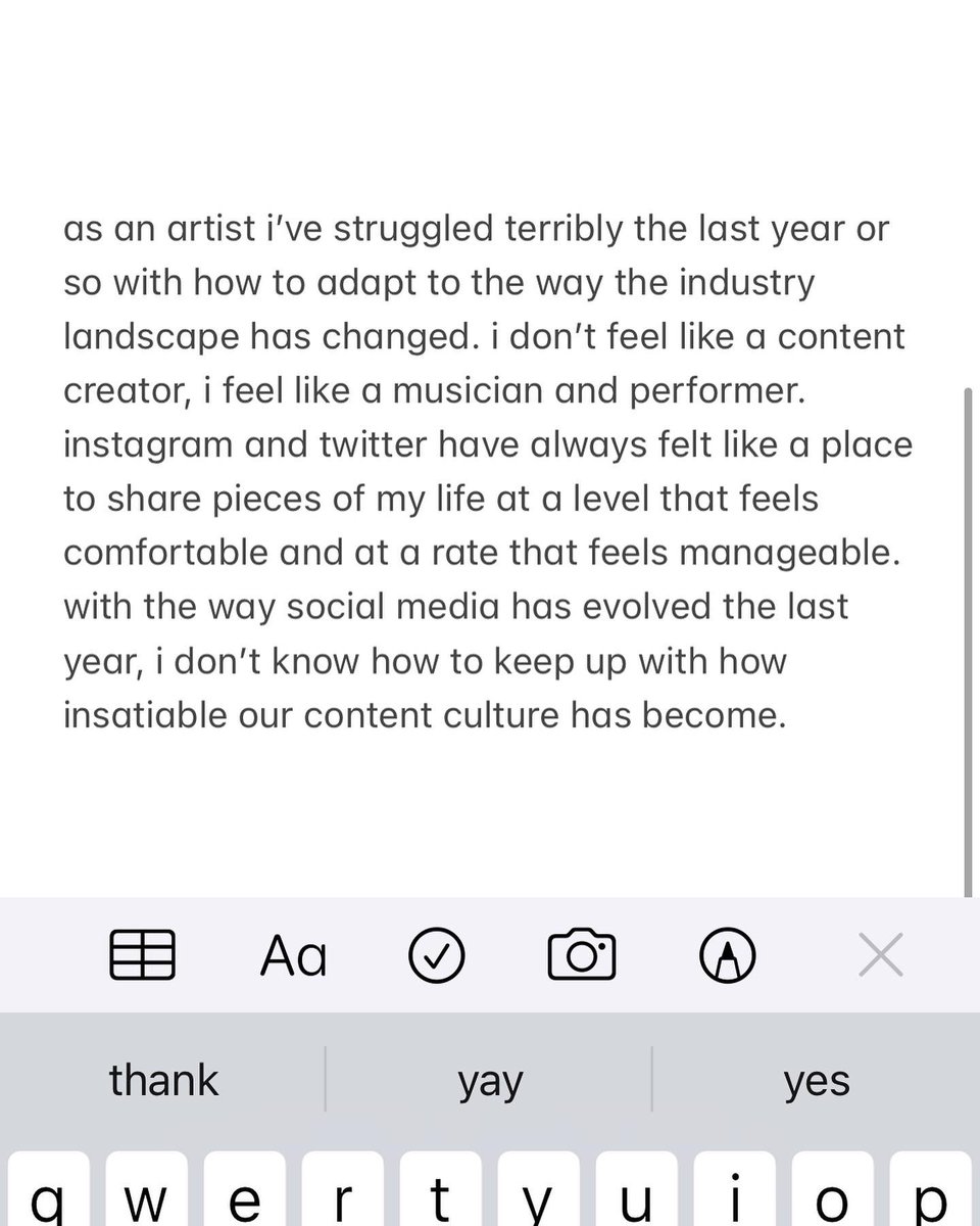 chelseacutler's tweet image. some thoughts. scary to post this but would rather be honest as i imagine this is something a lot of people might feel lately.