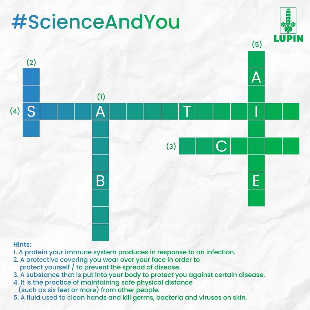 LupinGlobal's tweet photo. #ScienceAndYou: Let’s test your knowledge. Post your answers in the comments below https://t.co/0rxOTxNELC