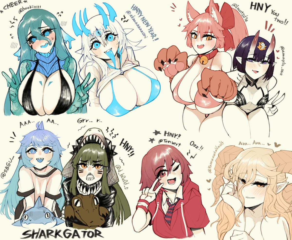 Happy New Year pals and y'all followers!!
2021 was good and really tough for me, I hope 2022 will be going well
I've more idea to draw another OCs (and forgot to make my OCs) but! it's time to get back to work, maybe let's make it next time
