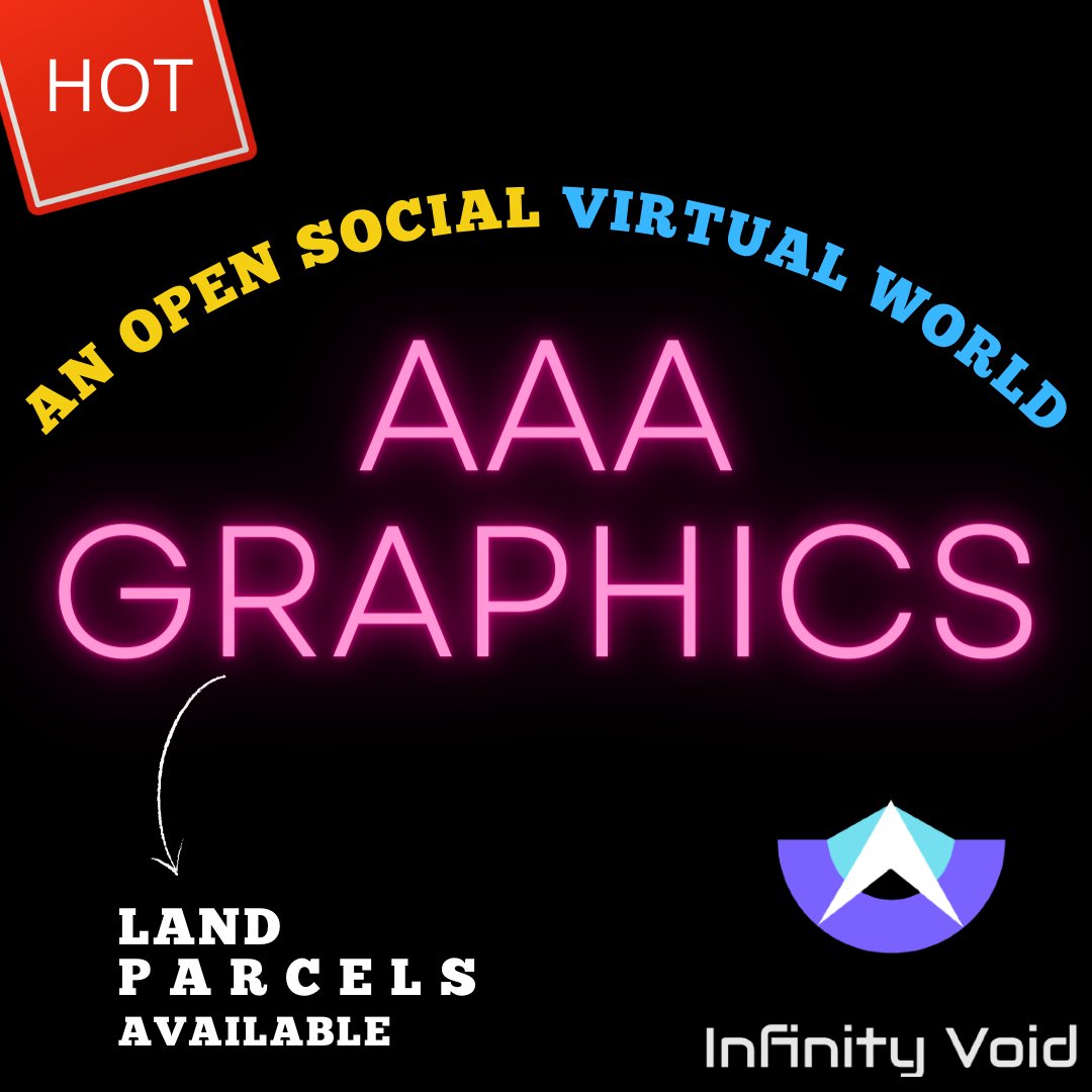InfinityVoid_io's tweet photo. Hop in early by joining the best open-world metaverse powered by "AAA" graphics &amp; unreal engine.

Discord: https://t.co/9es3JhN72d

#NFT #nftcollectors #Opensea #openseanft #NFTs  #virtualworld #Metaverse @opensea #virtualworld #nftcollector #blockchain #games #VR #AR #openworld https://t.co/3IWHg1NHbP