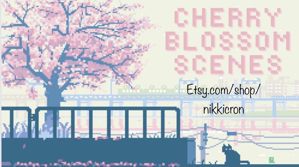 Nikkicron's tweet photo. Got my shitty laptop to cooperate so finally added something new to the Etsy shop! (Also they’re animated so that’s pretty cool)

Anyways you can find it on https://t.co/AWprMGL7jO for only $5 👀

#etsy #twitchoverlays #streamscenes #twitch #streamassets #cherryblossoms https://t.co/3c9vfCsgvs