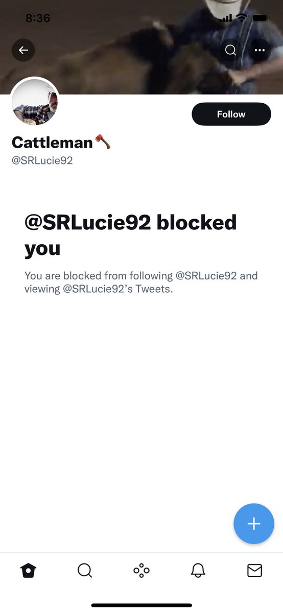 hvyluv's tweet photo. This big pussy blocked me. I don’t think I ever commented on any of his tweets. Must be the company I keep…oh well, good riddance…🧐😳🤣#BegoneBitch https://t.co/2wbjfyK8PH