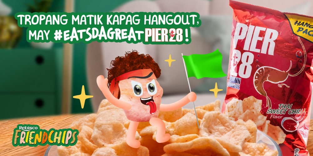 Pier28_PH's tweet photo. CHECK THE TROPA VIBE! ✔✔✔

‘Dun tayo sa tropa na mahilig sa chicha n chill, dapat #EatsDaGreatPier28 din ‘yan! 🦐😏 https://t.co/tvS5ldMOmR