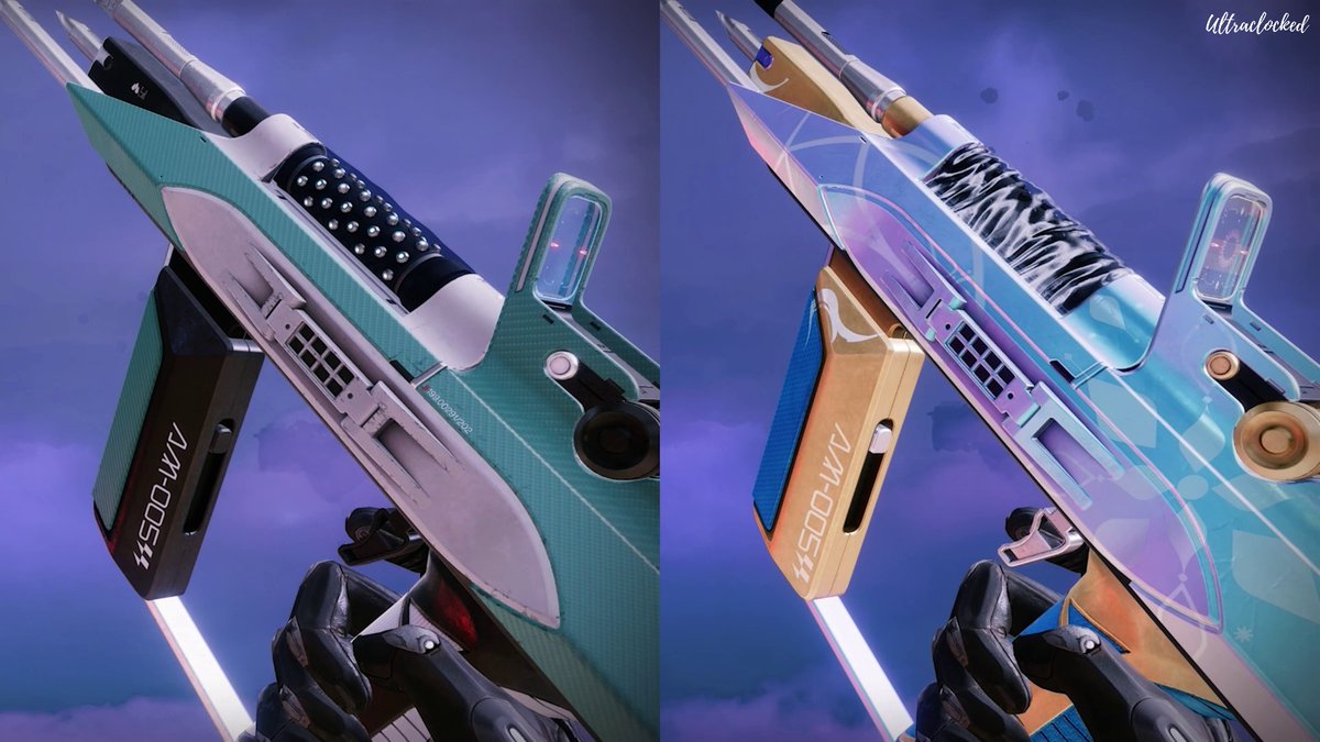 ultraclocked's tweet photo. A showcase of the weapon ornament 'Cheerspreader' for the exotic SMG 'Riskrunner' from Destiny 2.
https://t.co/BBzsEiv9eo (0:38)
#Riskrunner #TheDawning #Destiny2 https://t.co/3LP9ehB4yv