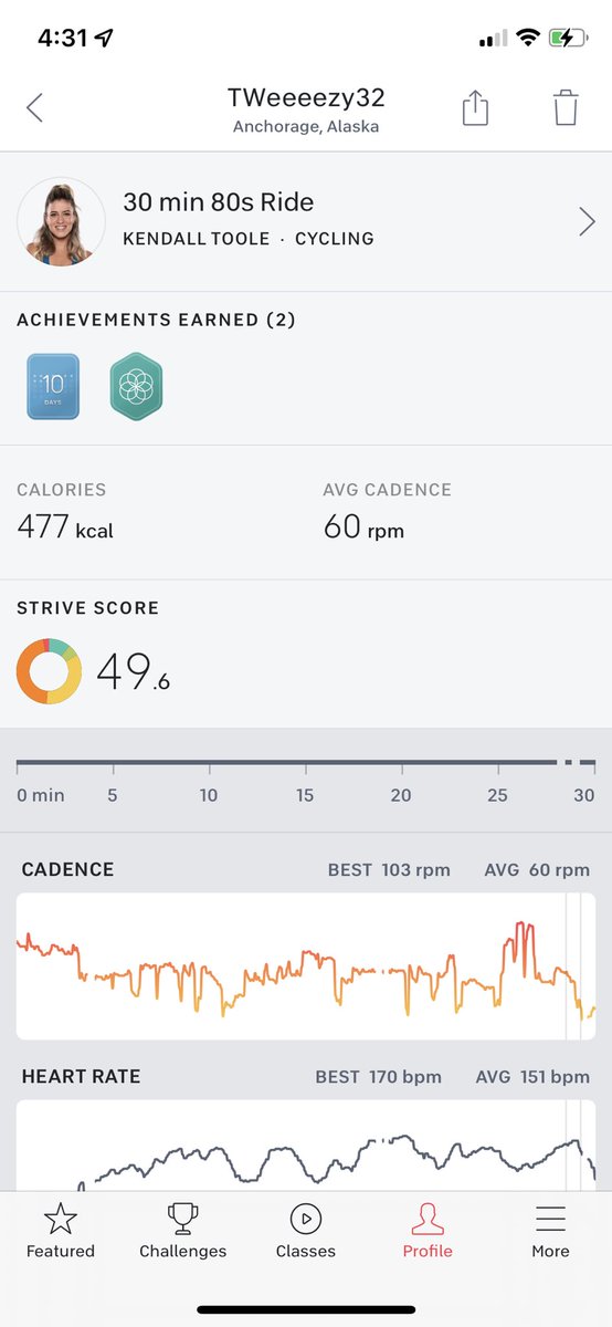 DJTWalk's tweet photo. @onepeloton https://t.co/5nWFCs3Qfi