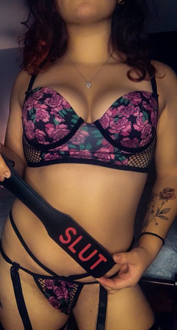 Want to see this paddle get used? Head over to me #freeonlyfans to see this and more #bdsm #paddle #kink<a href="/tag/lingerie"class="tags"><span>#lingerie</span></a><a href="/tag/bdsm"class="tags"><span>#bdsm</span></a><a href="/tag/bisexual"class="tags"><span>#bisexual</span></a><a href="/tag/kink"class="tags"><span>#kink</span></a><a href="/tag/paddle"class="tags"><span>#paddle</span></a><a href="/tag/fetishfriendly"class="tags"><span>#fetishfriendly</span></a>