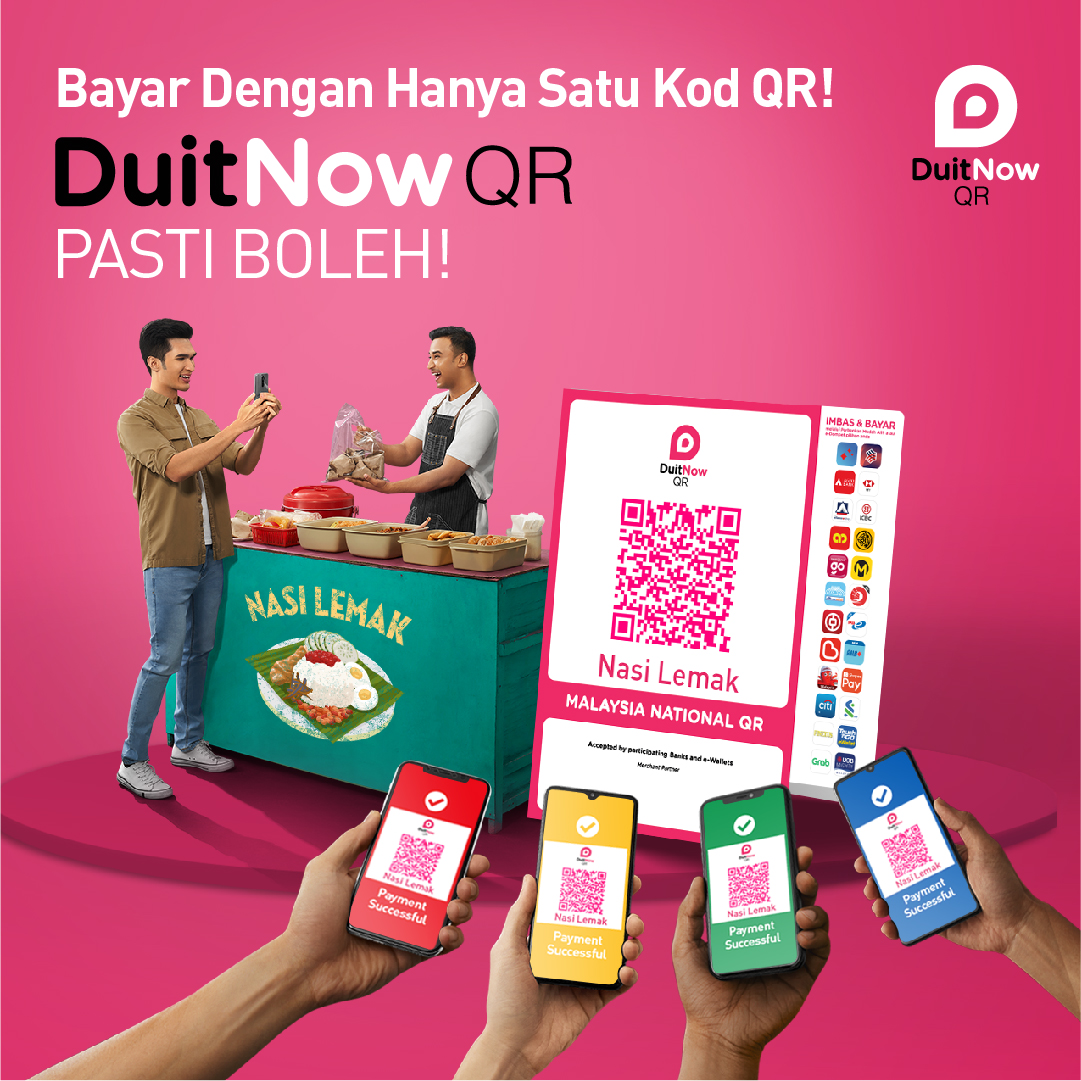 myduitnow's tweet photo. Hijau, kuning, oren, biru.. banyak warna boleh jadi keliru. Bayar dengan hanya 1 kod QR dari mana-mana Perbankan Mudah Alih atau eWallet pilihan anda! Dengan DuitNow QR, Pasti Boleh! 

Info: https://t.co/iB8jPkuiJx

#DuitNowQR #1QRForALL #MalaysiaNationalQR #DuitNowQRPastiBoleh https://t.co/0f5ZFk5sbx