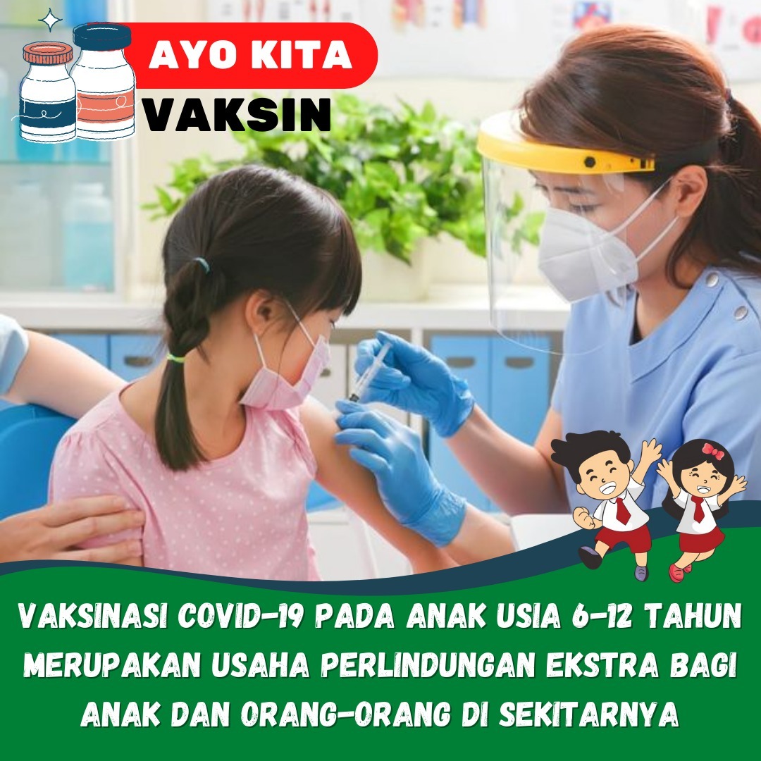 InfoNKR1's tweet photo. Tujuan dari pada vaksinasi anak adalah untuk memberikan perlindungan ekstra bagi anak

Ayo Perketat Prokes https://t.co/BjD9IyYgHR
