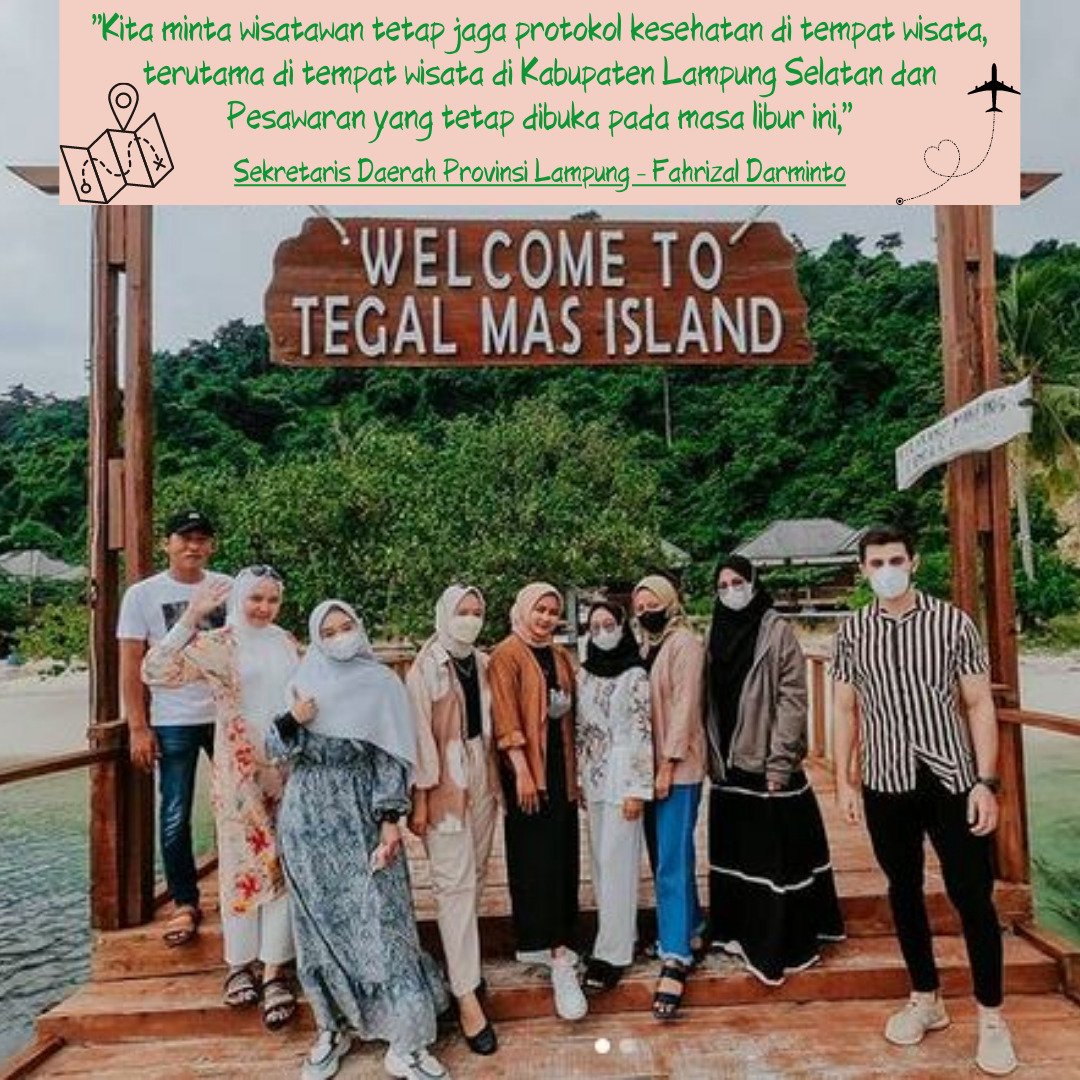 InfoNKR1's tweet photo. Masuk tempat wisata wajib menerapkan Prokes

Ayo Perketat Prokes https://t.co/7v5BynhYqo