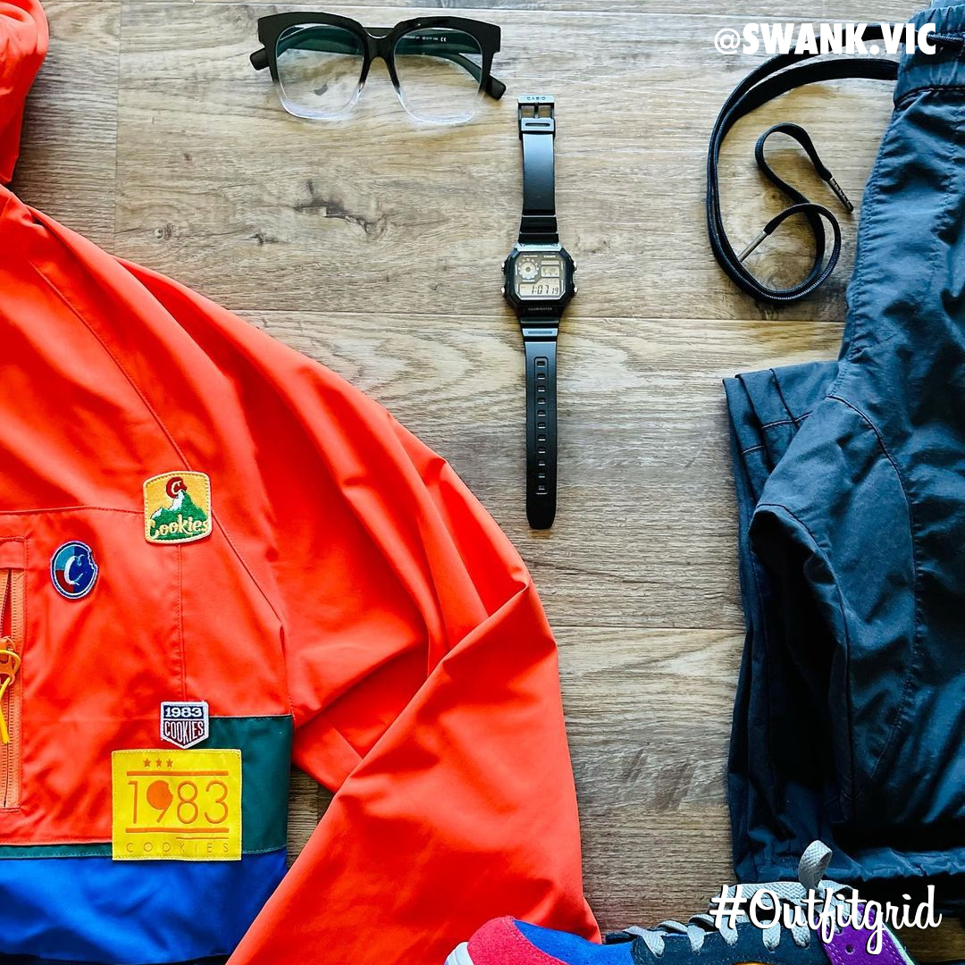 outfitgrid's tweet photo. Today's top #outfitgrid is by @swank.vic.
▫️ #NikeSportwear #Tee
▫️ #CookiesSF #Jacket
▫️ #Pacsun #Pants
▫️ #Nike #Viotech #Dunks https://t.co/DKfra02dz8