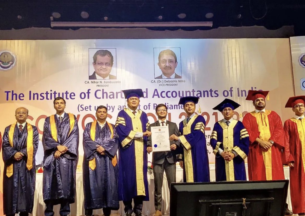 AniketTalati's tweet photo. It was a wonderful opportunity to host the convocation function for newly qualified CAs; owing to Covid many CAs had not got the opportunity - but as promised @theicai organized a grand ceremony in major cities!
Extremely happy that we could successfully deliver a memorable one! https://t.co/2xF2HQcUzQ
