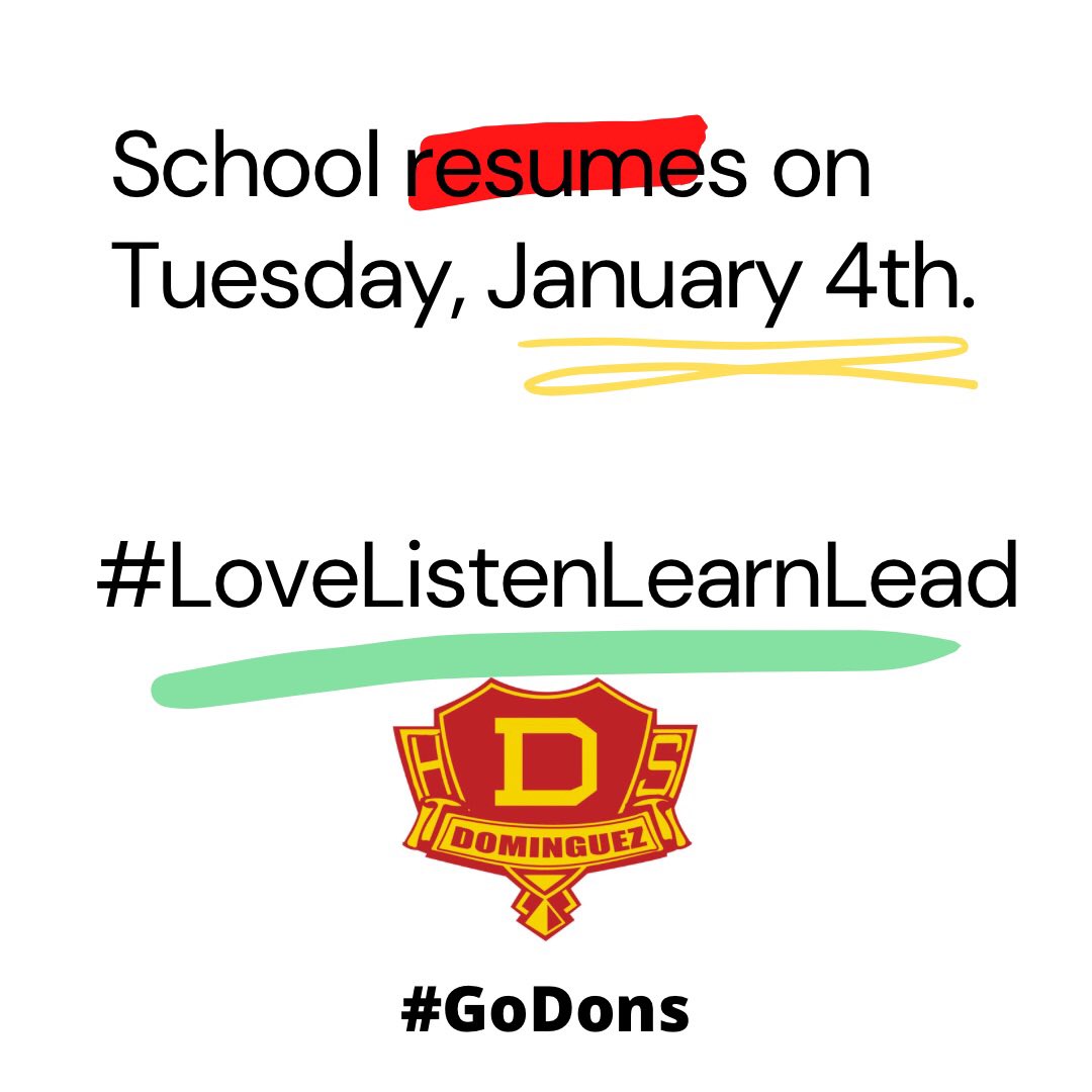 That’s the tweet.
See you soon, D-High!