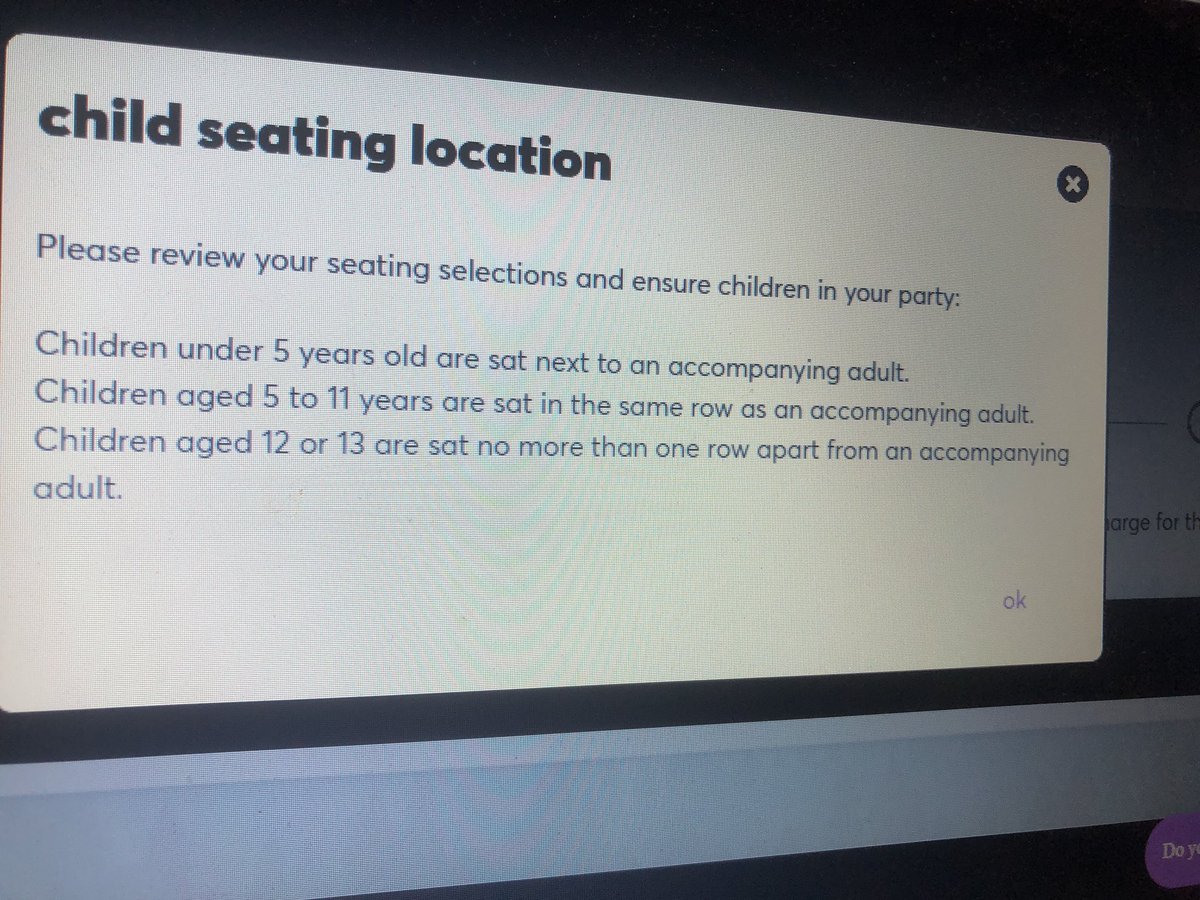 mtredg's tweet photo. @FlairAirlines how can I pay for my checked bag online? I can’t get past this screen. I click OK and there’s no option to continue. Been on hold with CS for over 40mins https://t.co/5F7YDiRfM1