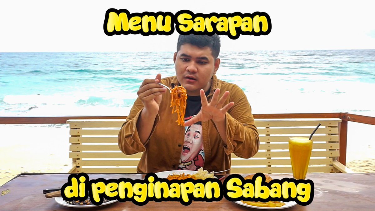 agamfarhan's tweet photo. Sarapan di Pulau Sabang

https://t.co/QLA9rIqYm4 https://t.co/JESpwknEQD