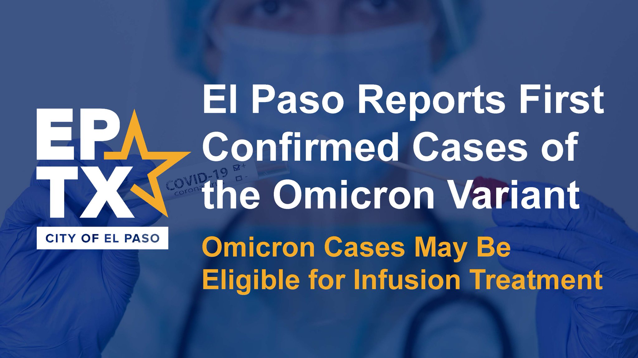 City of El Paso on Twitter "The City received confirmation of its