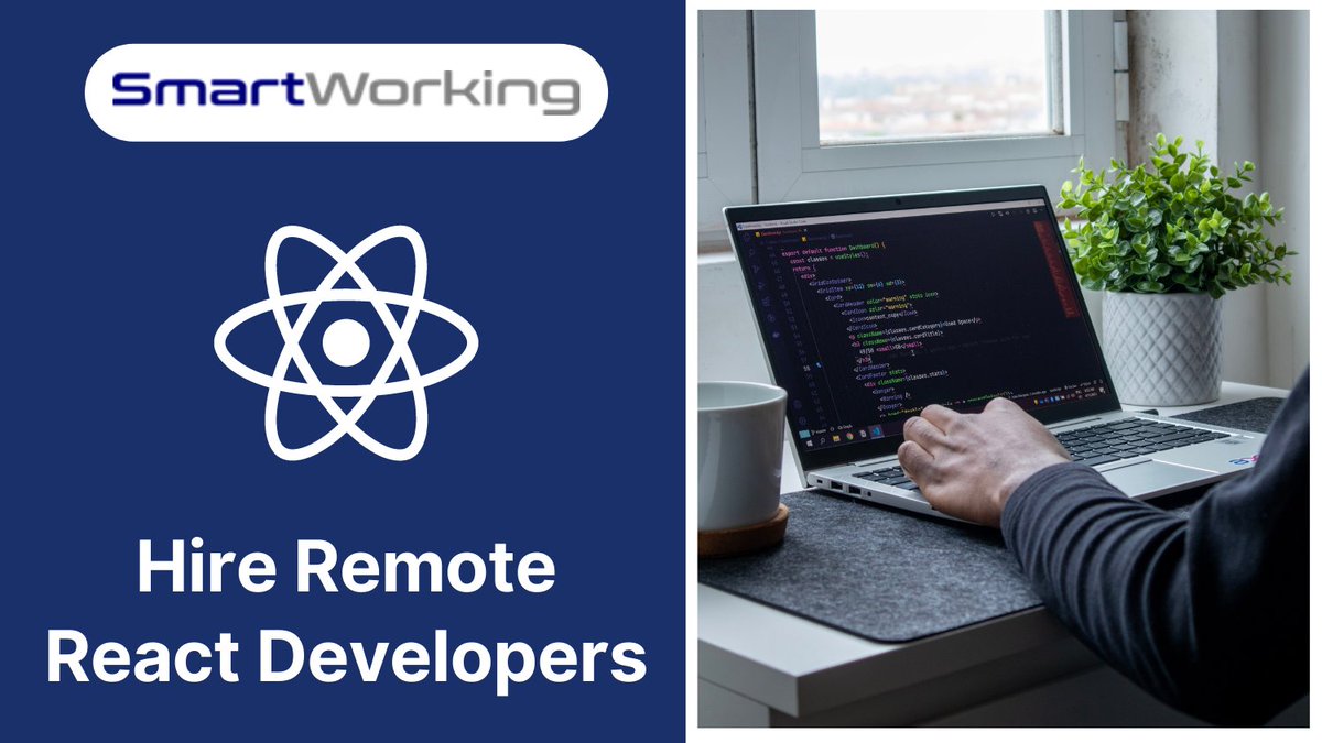 smartworkinguk's tweet image. With Smart Working you can easily hire remote React developers who are well skilled and trained. Provide us with a detailed job description for your role and hire remote React Developers.

Click to Hire React Developers: bit.ly/3sIcIIJ
#smartworking #hirereactdevelopers