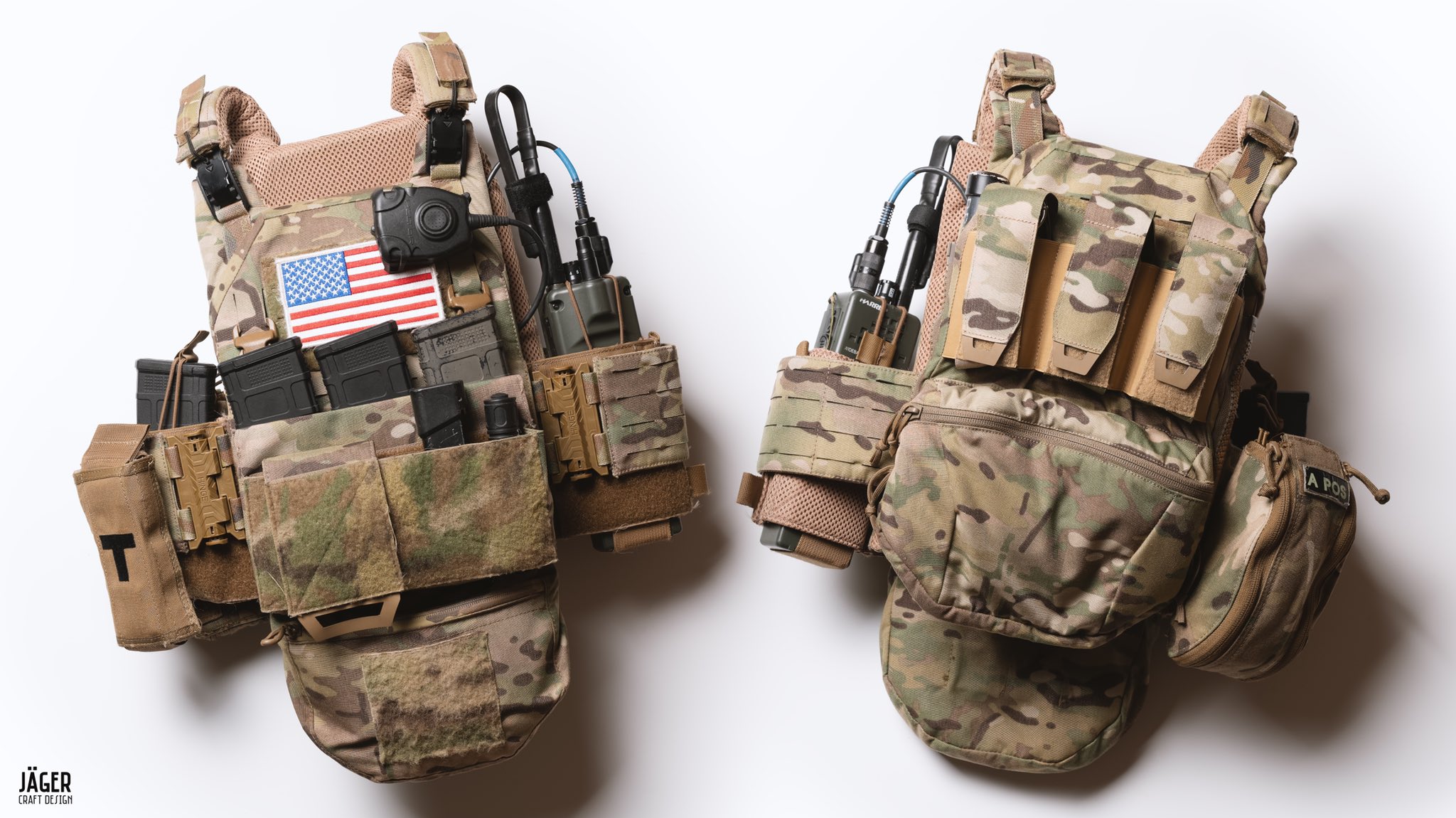 JÄGER CRAFT DESIGN プレートキャリア ASPC3 JÄGER ASPC3 Special Edition | Heta Ranger & JÄGER CRAFT DESIGN
