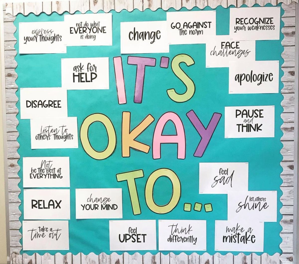 teacher2teacher's tweet photo. Every student's journey is different – and this display reminds Ss that it's OK! 🥰

(Inspiration via educator Rise Over Run on Instagram)

#TeacherTwitter #edchat #EduTwitter https://t.co/IyJ6rcLvZV