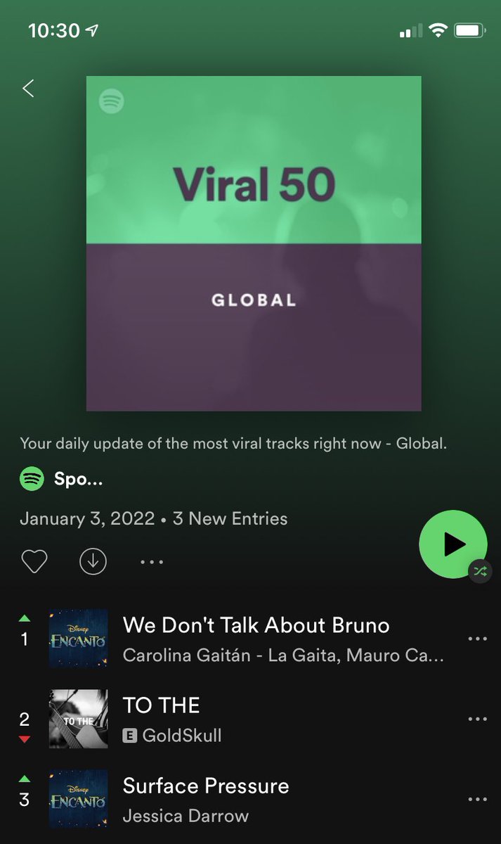 .<a href="/Lin_Manuel/">Lin-Manuel Miranda</a> clears his 2021 desk then skateboards away singing about Bruno and today the whole world is talking about Bruno. Coincidence? 💚💚💚#Encanto #encantomovie