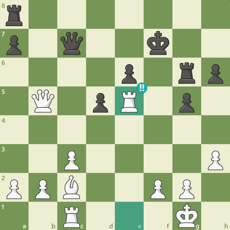 DVLP4VR's tweet image. Decided to start playing more chess games in 2022 and got my first brilliant move on @chesscom. Not a bad way to start the year.
