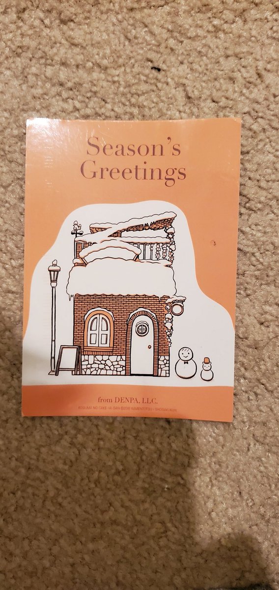 AbbotThoth's tweet image. Thanks @denpa_books ! My seasons feel VERY well greeted ^_^ I look forward to spending my holiday haul on your books