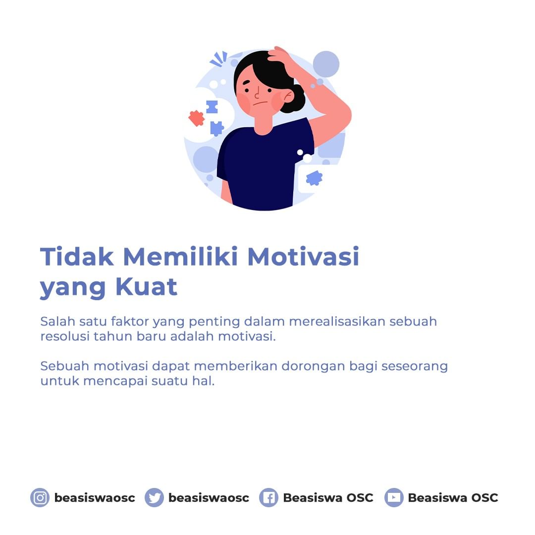 BeasiswaOSC's tweet photo. Siapa #SobatOSC yang resolusinya selalu gagal setiap tahun berganti? situasi tersebut ada penjelasannya, loh!
Semoga resolusi tahun 2022 bisa terlaksana, ya!😁
#oscmedcom2021 #oscmedcomid #oscmedcom #akuharuskuliah #resolusi2022 #tahunbaru #tahunbaru2022 https://t.co/IpIkcp2wSe