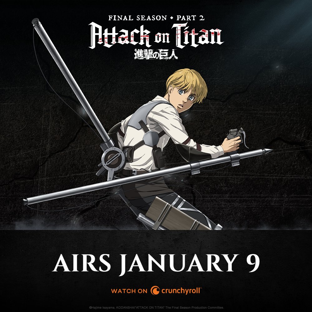 Crunchyroll's tweet photo. This Sunday! Are you ready? 🔥 https://t.co/oCEEbmEH28
