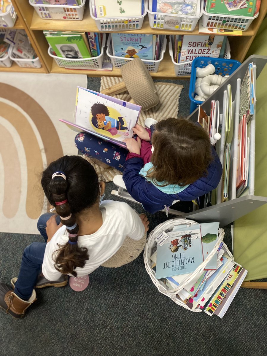 From checking out the snow to snuggling up and reading we had a special day together!! ❄️