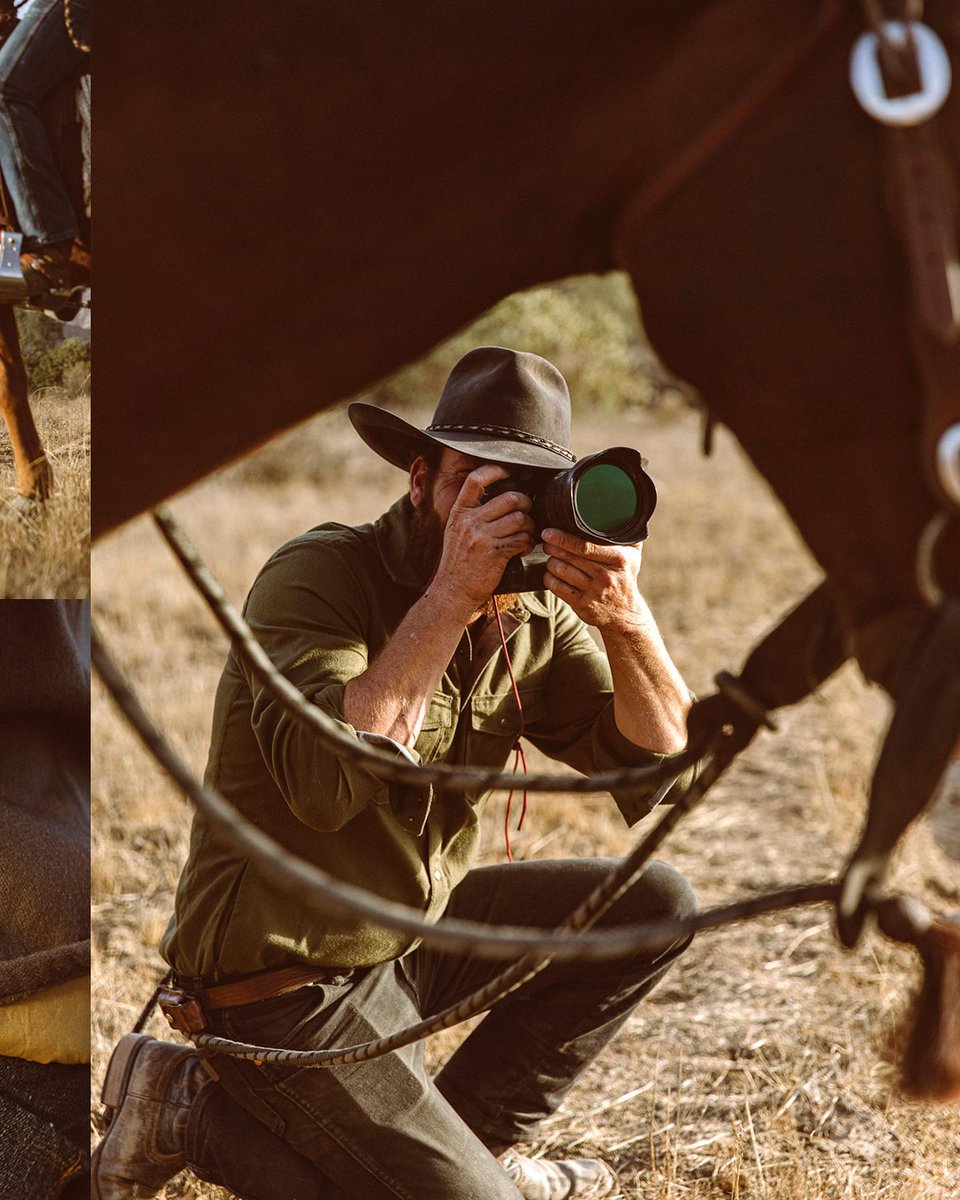 PolarProUSA's tweet photo. Roll up your sleeves and get dirty with the Tonopah Tech Flannel.
📸: Dylan Gordan in his backyard having some good times with some good friends🐎.
#polarpro #elementscollection https://t.co/hMDG5Jc42A