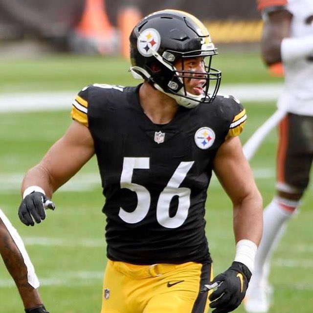 steelersrfam's tweet image. ANOTHER ONE ✔️ SACKED by 😁 #AlexHighsmith #HereWeGo Steelers