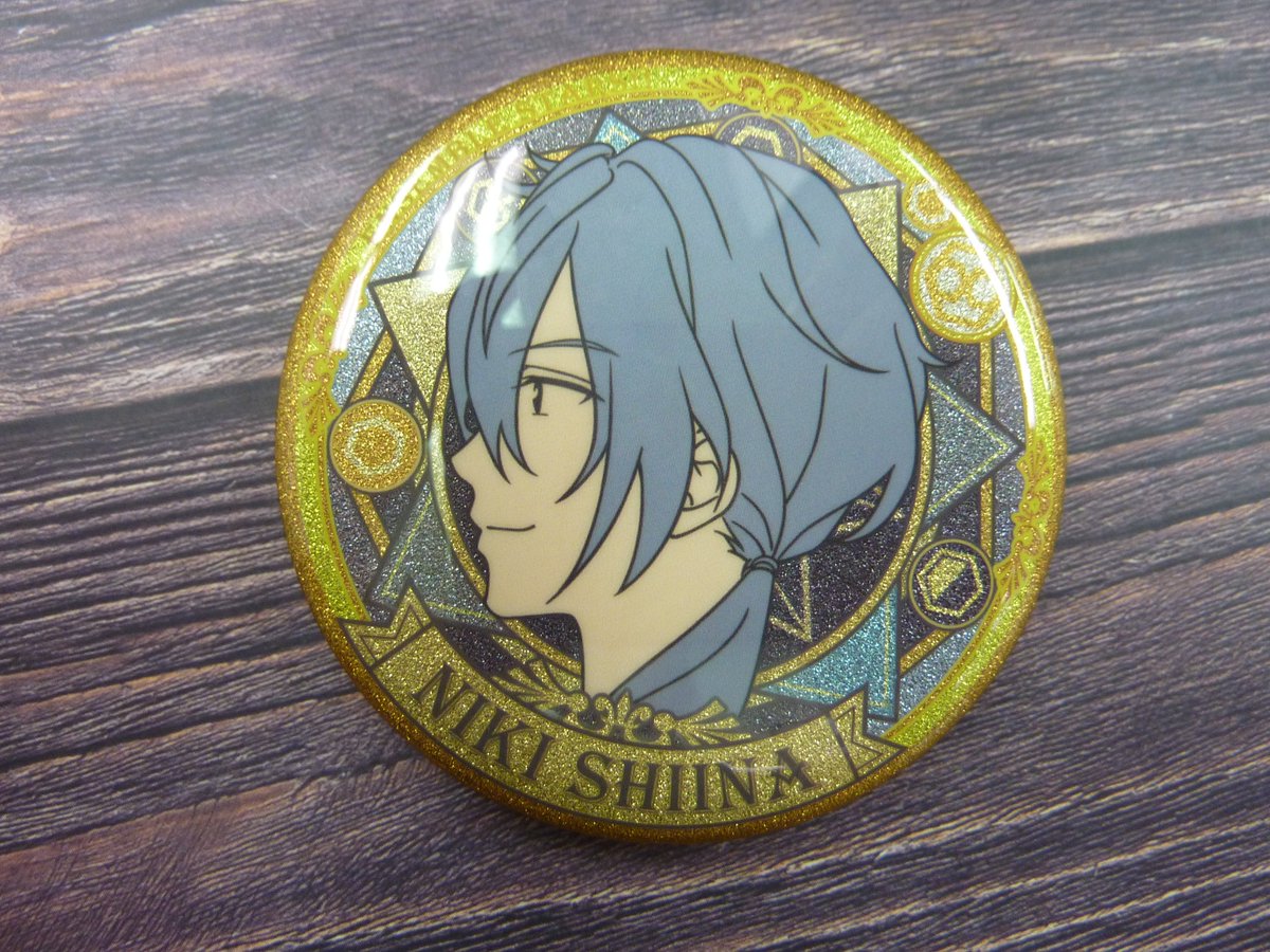 入荷情報】 「あんさんぶるスターズ」より 横顔缶バッジの椎名ニキくん