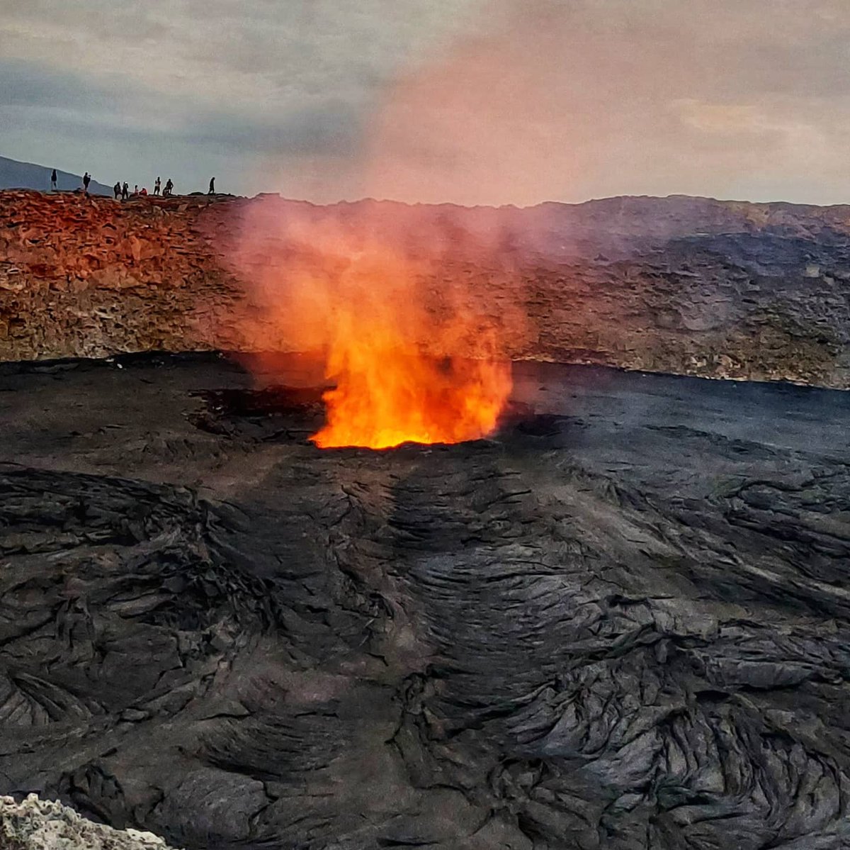 addis_hiking's tweet photo. Is Afar on your hiking bucket list? We think it should be! 

#erta_ale #dallol #danakildepression #lakeafdera #landoforigins #ethiopia #addishiking #visitethiopia https://t.co/4DYCHp2eF4