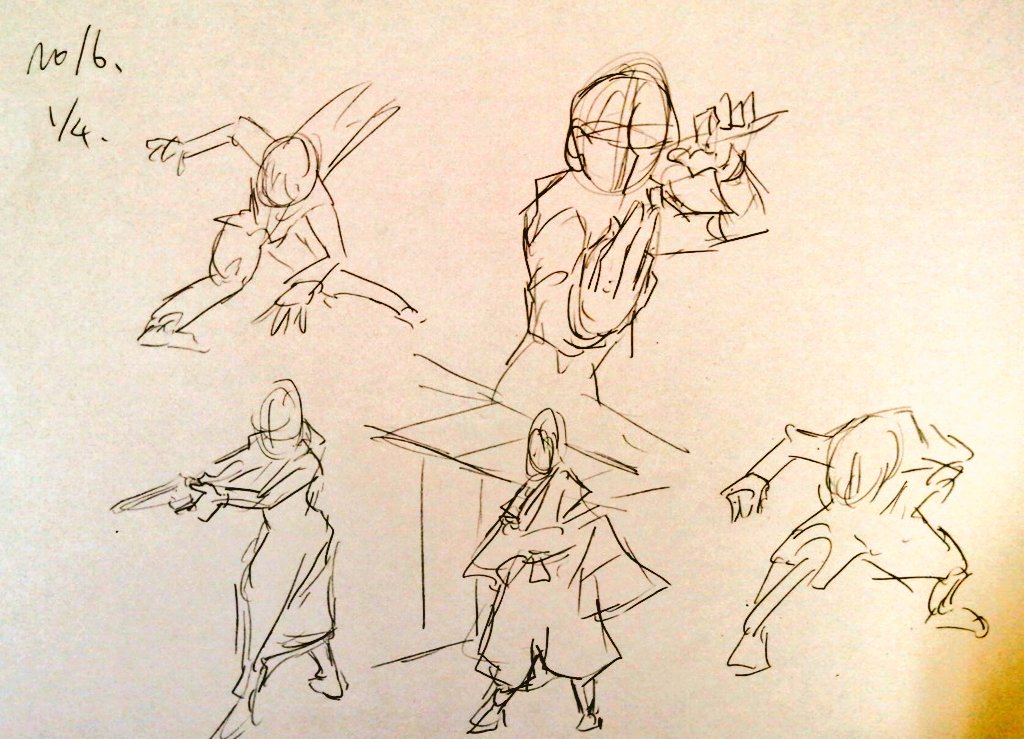 #一日一模写Ⅱ 16/365 