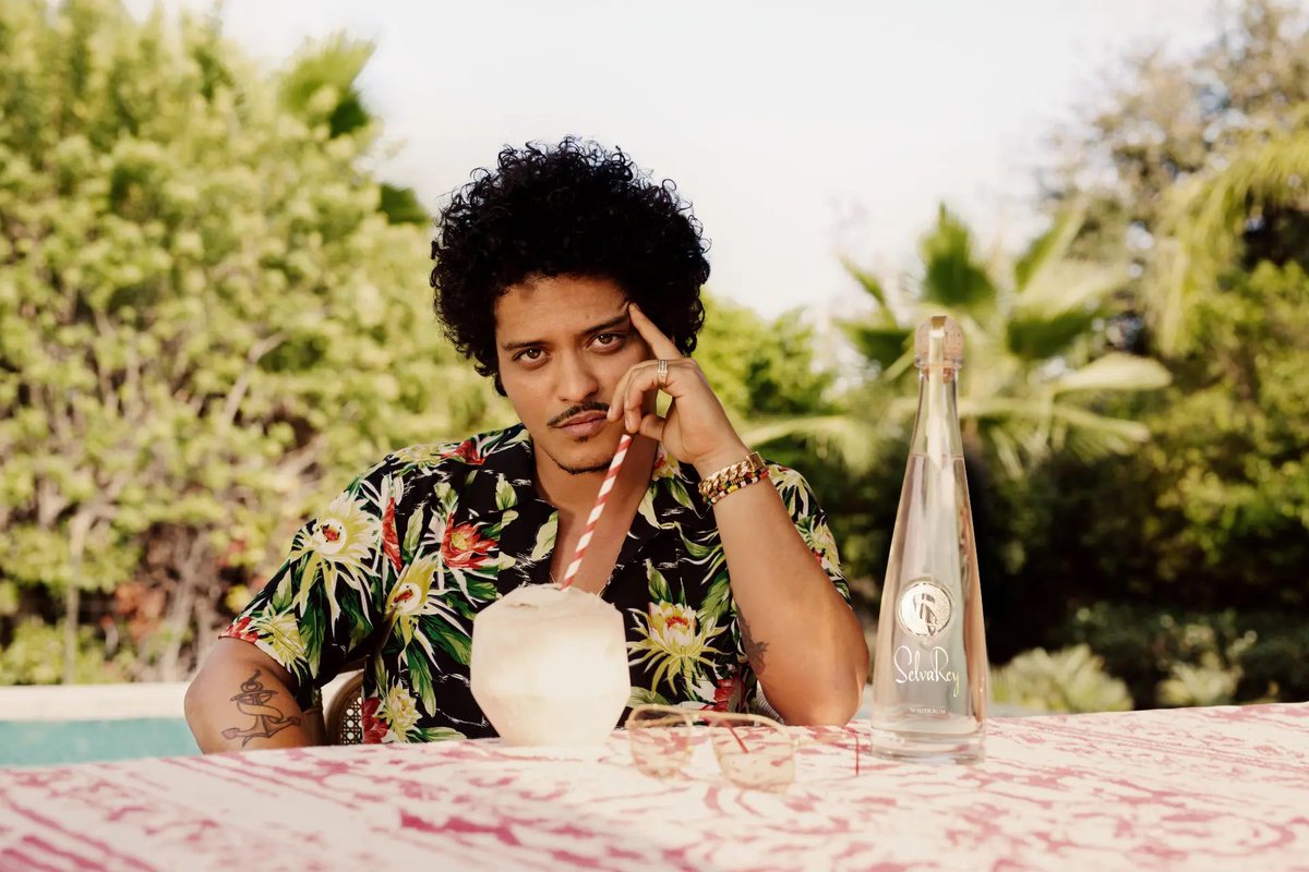 bruno mars for selvarey, 2021