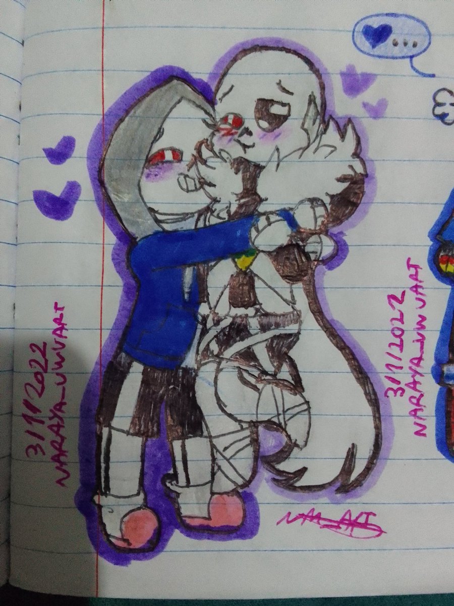naraya_uwuart's tweet photo. Drust 💜🖤💜🖤💜 (~￣³￣)~ 💖

#undertale #ut #undertaleau #utau #sansau #dustsans #crosssans #dustxcross #drust #ship #shipwithcross https://t.co/BJikJeX6iF
