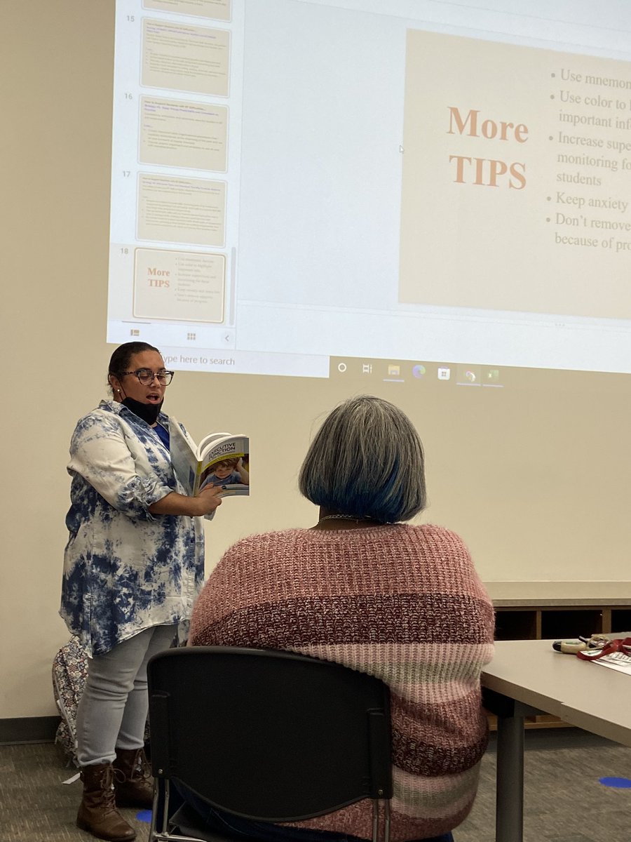 The JES staff kicked off the new year with an engaging overview about executive functioning from <a href="/bookkase247/">Kasey White-Brown</a> today! #GameChanger #jeschat #wisdgreatness