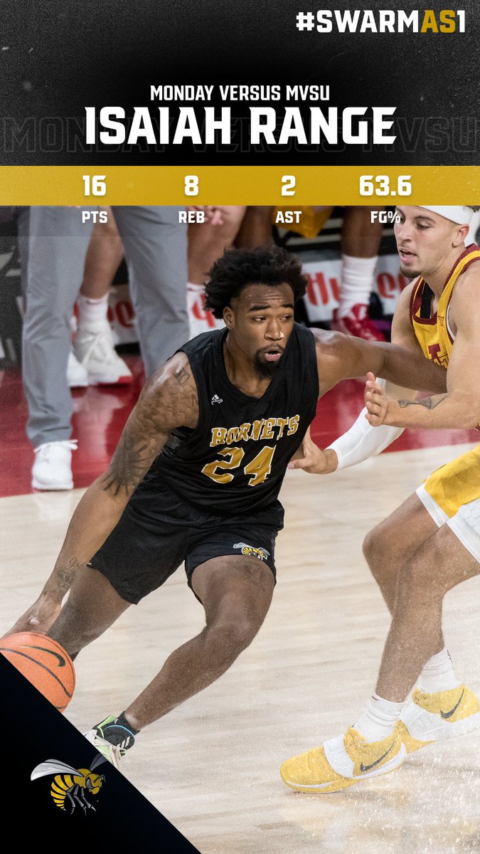 BamaStateMBB's tweet photo. Check out these stat lines from tonight's win against MVSU

#SWARMAS1 x #Team88 https://t.co/io0oZmk1V0