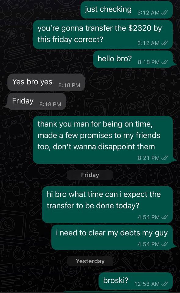 Jaarfuckingvis's tweet photo. Ahh don’t we all know people like that. What a fucking reputation to have. https://t.co/t3shBEZ3qy