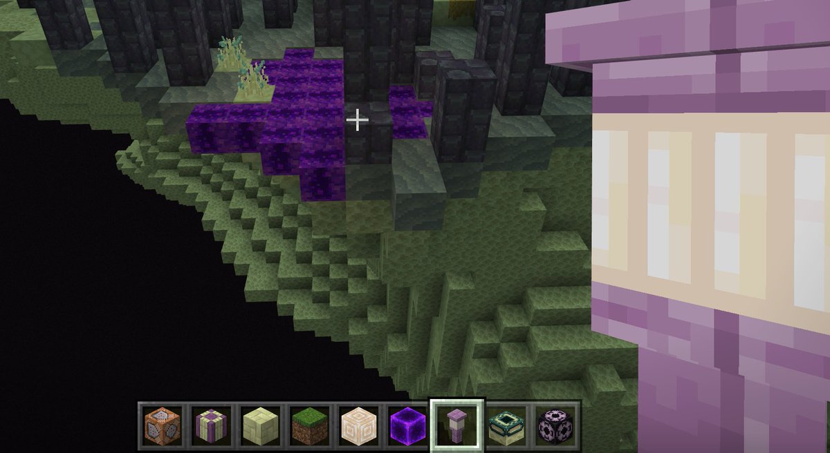 sekretboi's tweet photo. Should I keep Liquid Void? I'm a lil disappointed that you can't add water physics to custom blocks cause it would really work well for how this generates. Just seems useless to have. maybe just for aesthetic? https://t.co/H3HVeZzF2p
