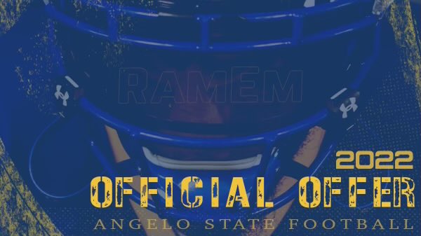I’m glad to say I have received my fourth offer from Angelo state university! ⁦<a href="/CoachWiesmann/">Coach Wiesmann</a>⁩ ⁦<a href="/CoachAdamClark/">Adam Clark</a>⁩