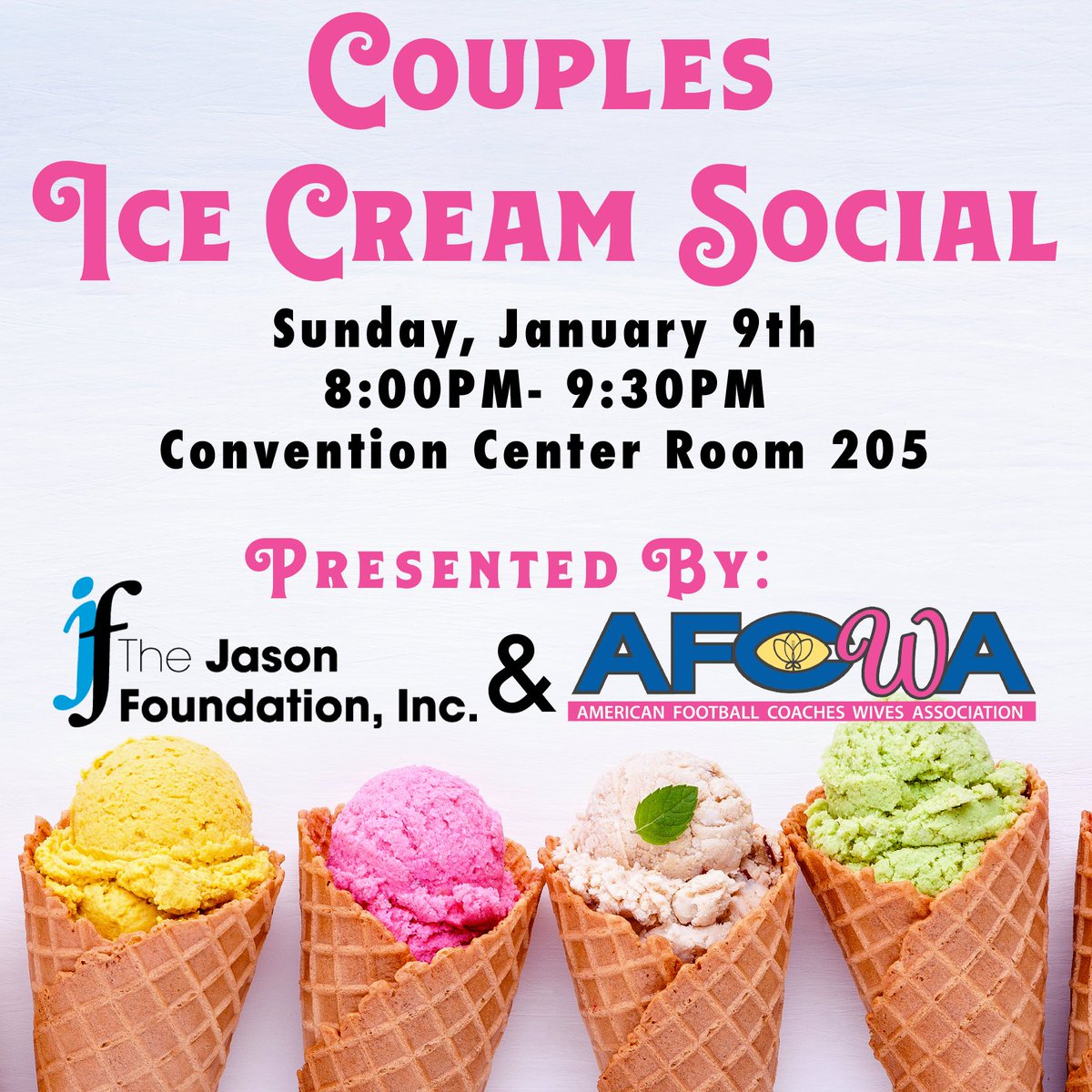 🍨🍦We're screaming for ice cream and the #AFCWA2022 Convention... only 5 days away!